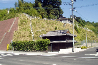 原向地区 急傾斜