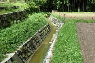 竹中川 渓流保全工