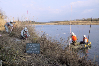 河川深浅測量